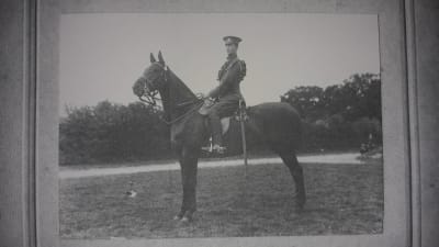 Edward Free, 3rd Surrey Dragoon Guards, c.1914.